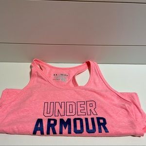 Girls youth size medium Under Armour tank top